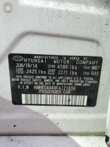 2015 HYUNDAI SONATA HYB - KMHEC4A49FA121839