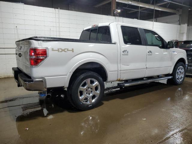 FORD F150 SUPER 2014 white crew pic flexible fuel 1FTFW1EF3EFD10823 photo #4