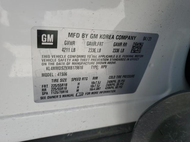 2021 BUICK ENCORE GX - KL4MMDS2XMB179616