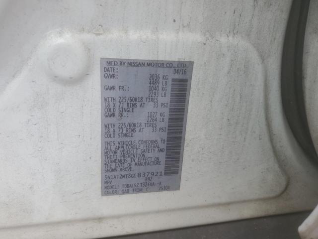 2016 NISSAN ROGUE S - 5N1AT2MT8GC837921