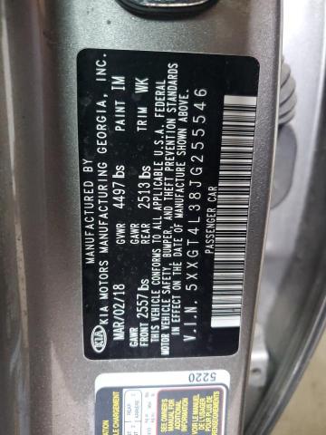 2018 KIA OPTIMA LX 5XXGT4L38JG255546