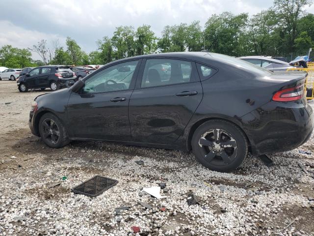 Vin: 1c3cdfbbxfd309354, lot: 57439585, dodge dart sxt 20152
