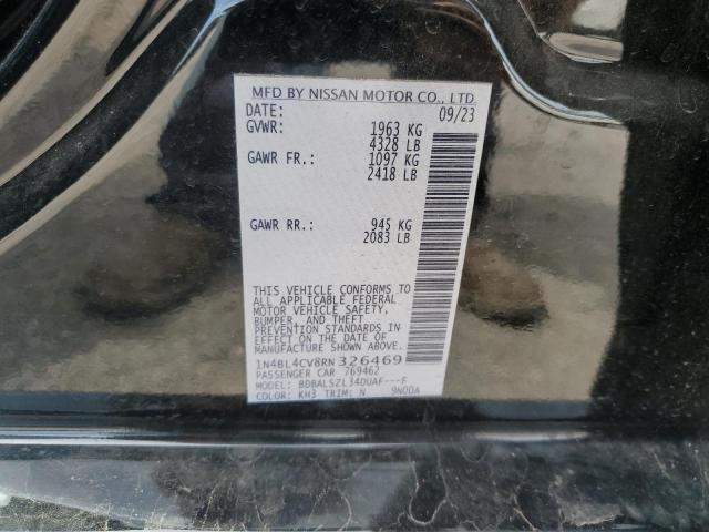 2024 NISSAN ALTIMA SR - 1N4BL4CV8RN326469