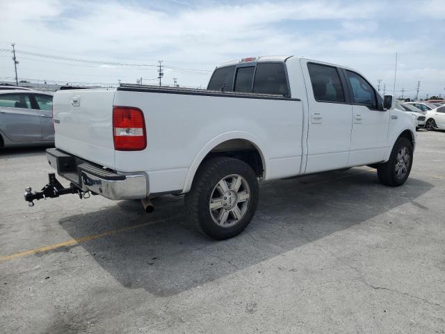 FORD F150 SUPER 2008 white  gas 1FTPW14578FB81096 photo #4