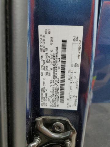 2017 FORD F150 SUPER - 1FTEW1CP7HKC19007