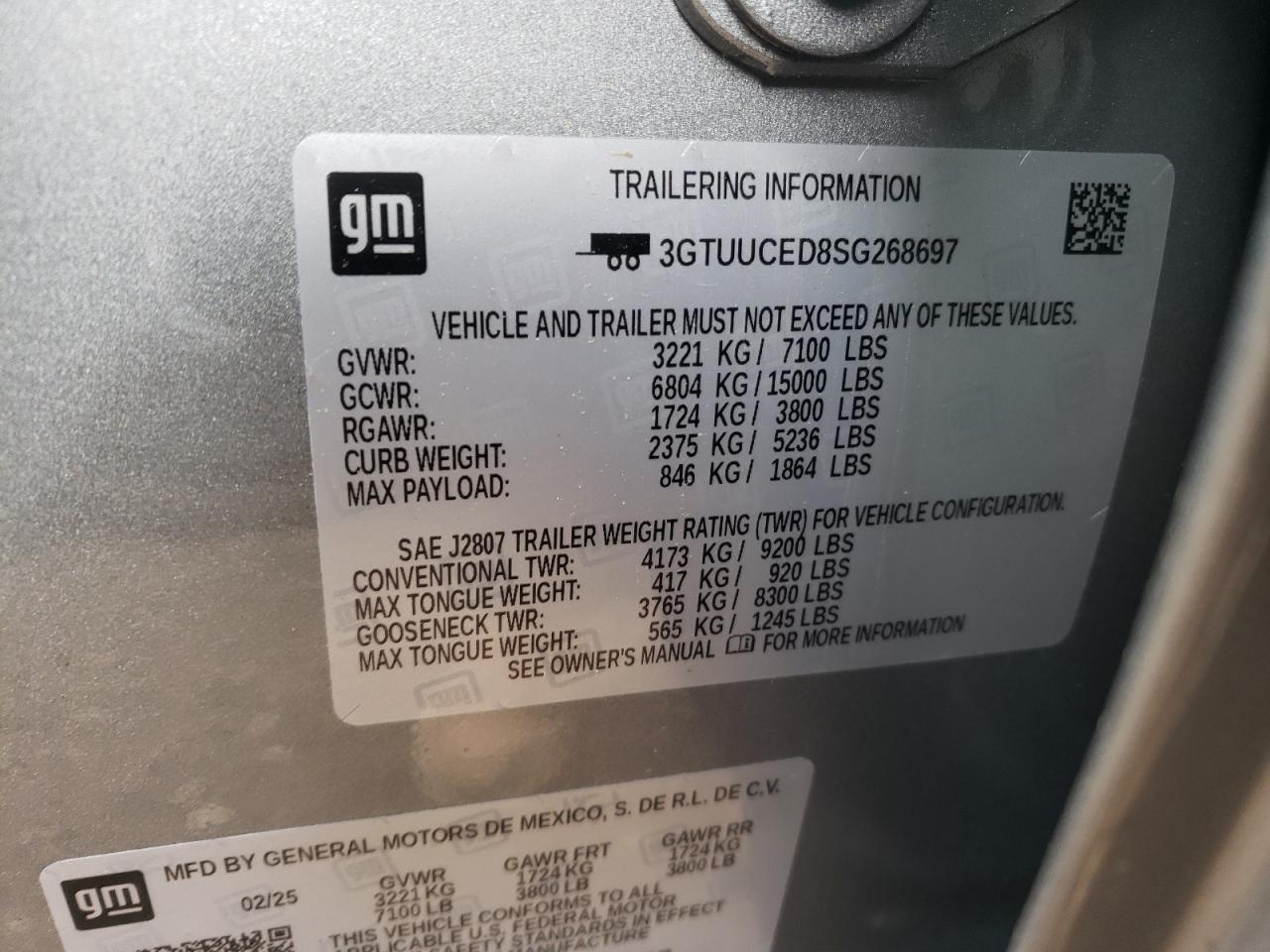 GMC SIERRA K1500 ELEVATION