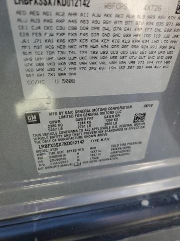 2019 BUICK ENVISION P LRBFX3SX7KD012142