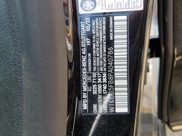 2023 MERCEDES-BENZ EQS SEDAN W1KCG5FB8PA040786