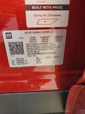 2025 CADILLAC XT6 PREMIU 1GYKPDRS1SZ128403