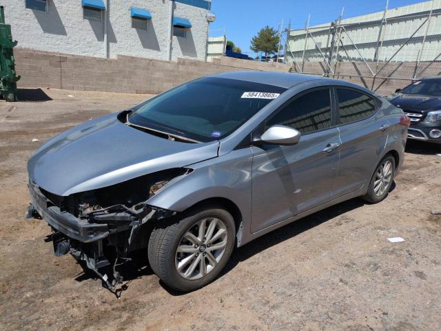 Vin: kmhdh4ae3eu150983, lot: 58413865, hyundai elantra se 2014 img_1