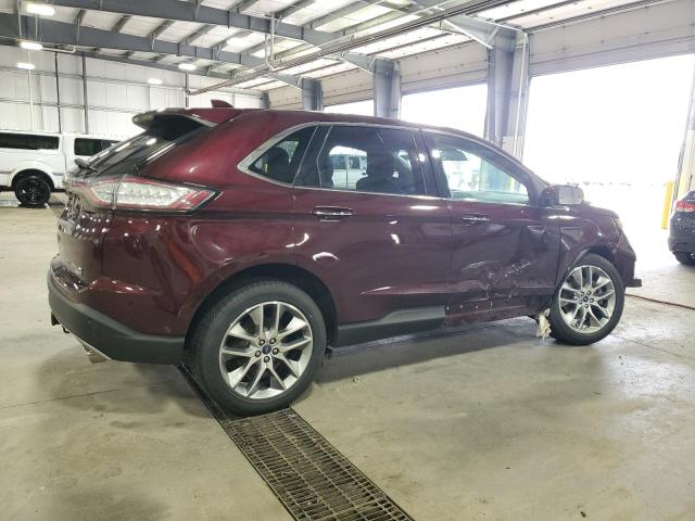 Vin: 2fmpk4k90hbc09787, lot: 57344785, ford edge titanium 20173