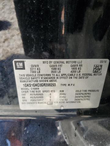 2016 GMC YUKON XL C - 1GKS1GKC0GR398293