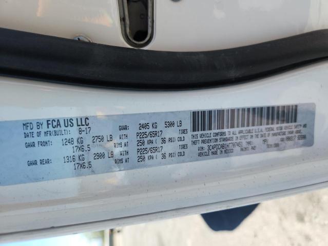 2017 DODGE JOURNEY SE - 3C4PDCAB1HT707451