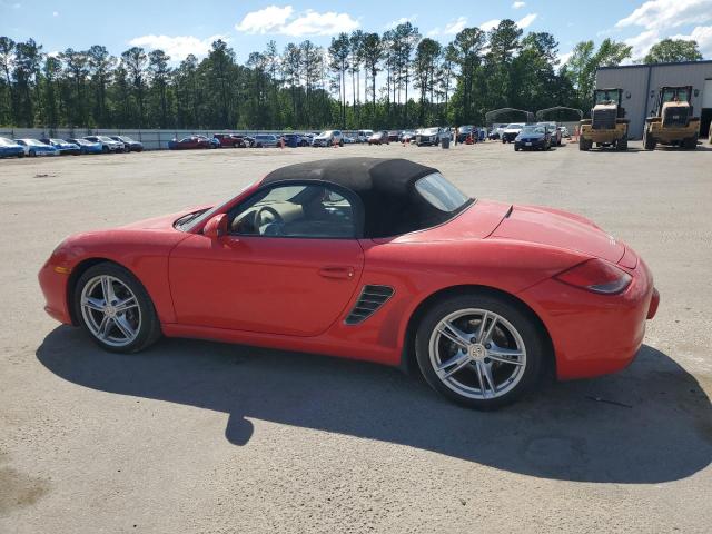 PORSCHE BOXSTER 2009 red  gas WP0CA29829U710358 photo #3