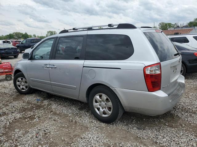 KIA SEDONA EX 2008 silver extended gas KNDMB233X86267636 photo #3