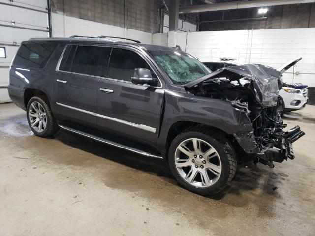 Vin: 1gys4skjxfr671401, lot: 55571085, cadillac escalade esv luxury 20154