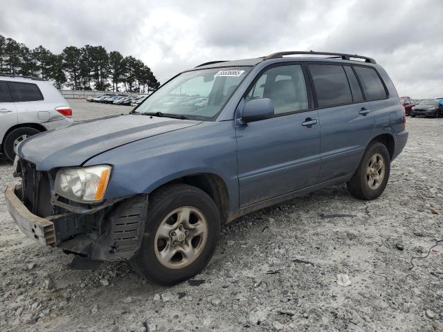 TOYOTA HIGHLANDER 2003 gray  gas JTEGF21A130108000 photo #1