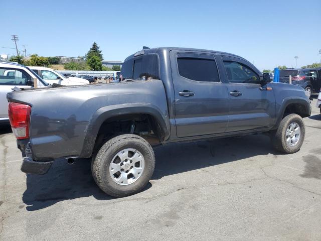 TOYOTA TACOMA DOU 2017 gray crew pic gas 3TMCZ5AN6HM113096 photo #4