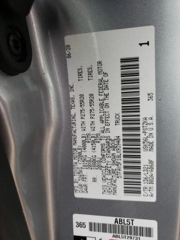 2020 TOYOTA TUNDRA CRE - 5TFAY5F18LX939404