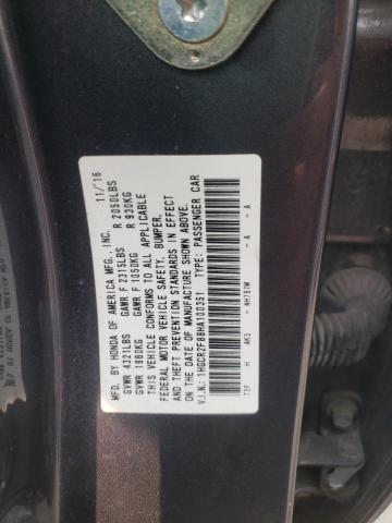 2017 HONDA ACCORD EXL - 1HGCR2F88HA100351