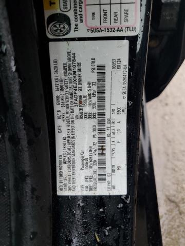 2019 FORD FIESTA SE - 3FADP4EJXKM107844