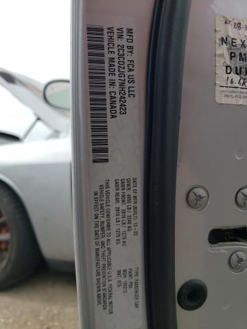 2022 DODGE CHALLENGER - 2C3CDZJG7NH242423