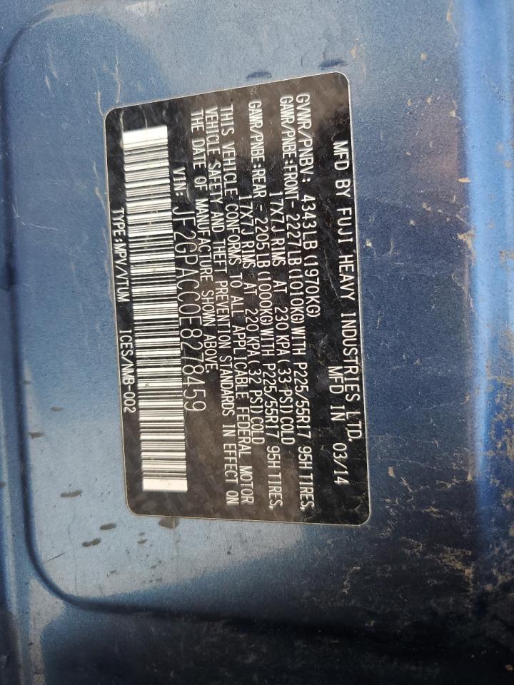 SUBARU XV 2.0 PREMIUM