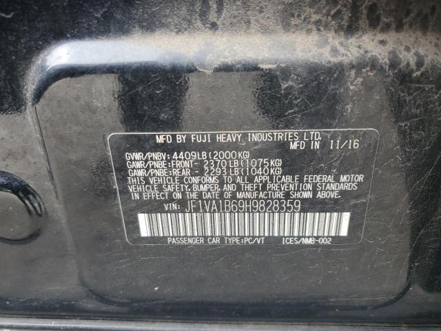2017 SUBARU WRX JF1VA1B69H9828359