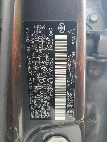 2018 TOYOTA PRIUS C - JTDKDTB31J1618753