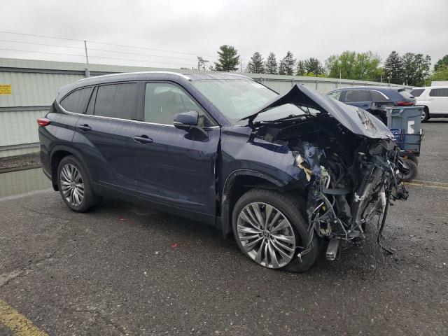Vin: 5tdfzrbh5ms146985, lot: 58740945, toyota highlander platinum 20214