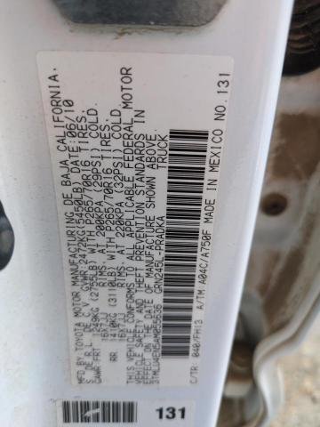 2010 TOYOTA TACOMA DOU - 3TMLU4EN5AM055636