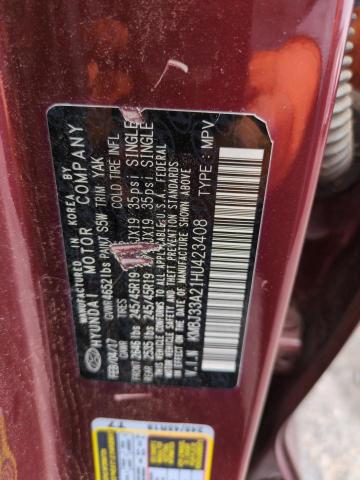 2017 HYUNDAI TUCSON LIM - KM8J33A21HU423408