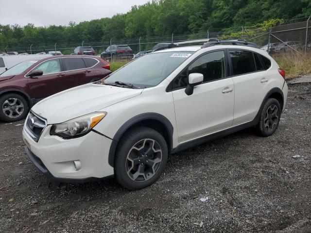 SUBARU XV CROSSTR 2015 white 4dr spor gas JF2GPACC6FG255582 photo #1