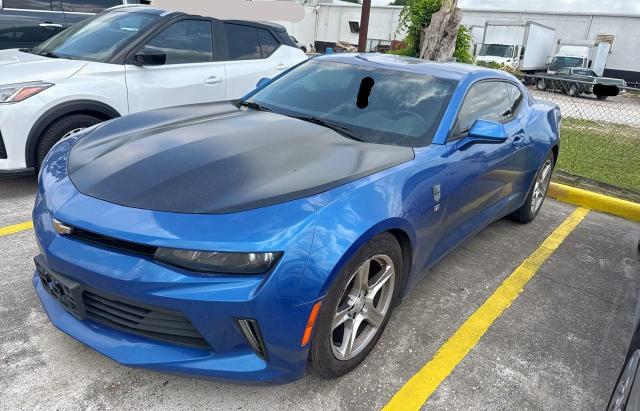 CHEVROLET CAMARO LT 2017 blue coupe gas 1G1FB1RX2H0119618 photo #3