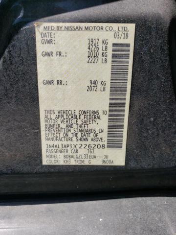 2018 NISSAN ALTIMA 2.5 - 1N4AL3AP3JC226208