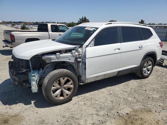 VOLKSWAGEN ATLAS S 2019 white  gas 1V2AP2CA8KC539269 photo #1