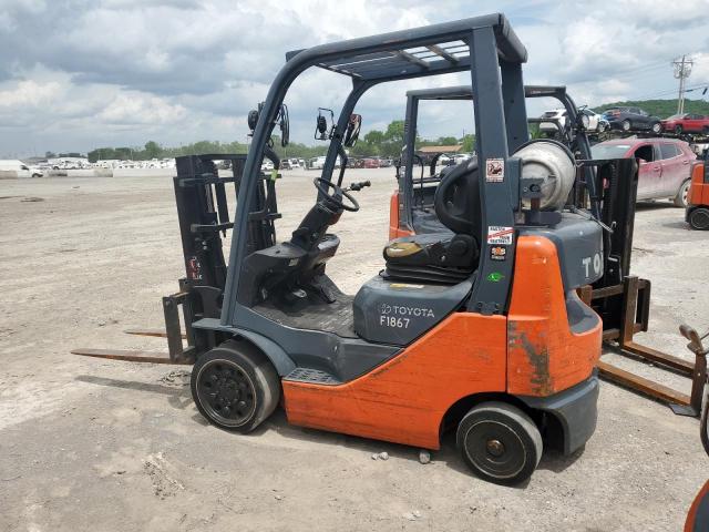 TOYOTA FORK LIFT 2016 orange   76282 photo #4