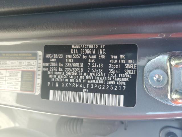 2023 KIA SORENTO EX 5XYRH4LF3PG225217