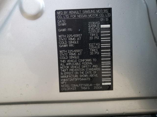 2015 NISSAN ROGUE S - KNMAT2MT5FP544473