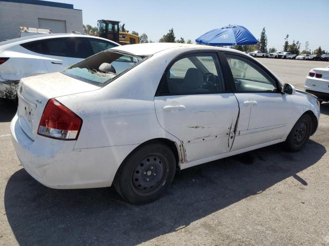 KIA SPECTRA EX 2009 white  gas KNAFE222495667298 photo #4