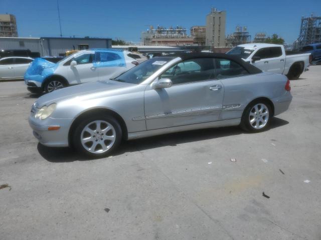 MERCEDES-BENZ CLK 320 2004 silver  gas WDBTK65G94T017124 photo #1