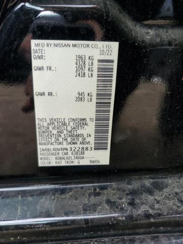 2023 NISSAN ALTIMA SV - 1N4BL4DV4PN322883