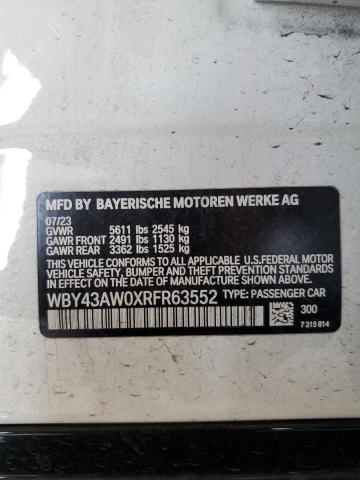 2024 BMW I4 EDRIVE - WBY43AW0XRFR63552