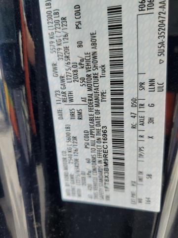 2024 FORD F350 SUPER - 1FT8X3BM9REC16963