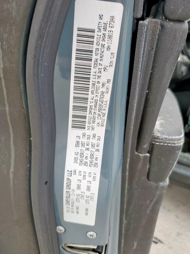 2015 JEEP CHEROKEE T 1C4PJMBS9FW576340