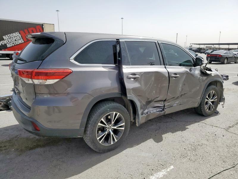 Vin: 5tdzarfh5js036030, lot: 57820085, toyota highlander le 20183