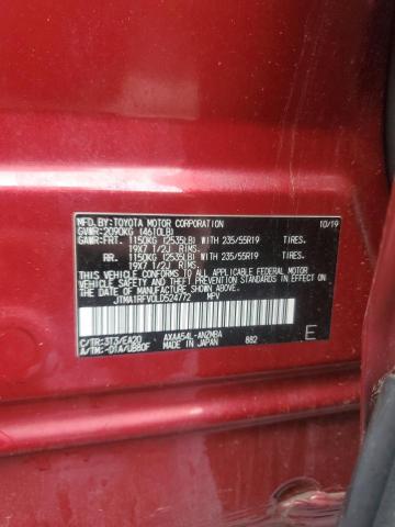 2020 TOYOTA RAV4 XLE P - JTMA1RFV0LD524772