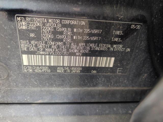 2020 TOYOTA RAV4 LE - JTMM6RFV5LD001357