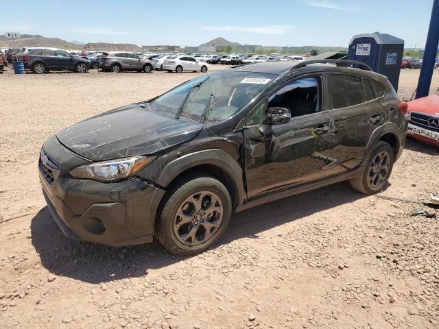 SUBARU CROSSTREK 2023 black  gas JF2GTHRC6PH324648 photo #1