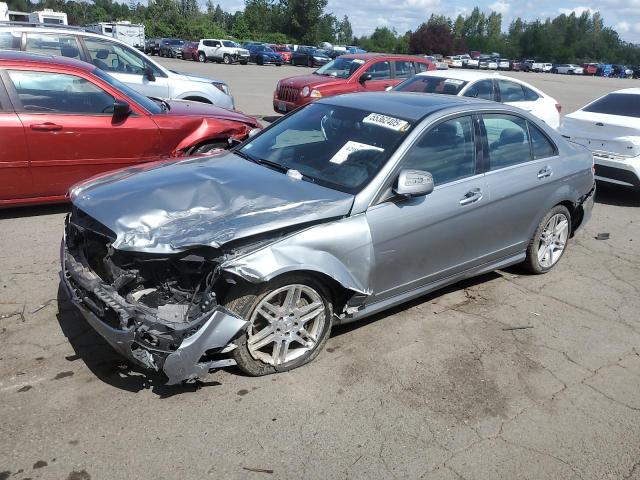 MERCEDES-BENZ C 350 2008 silver  gas WDDGF56X78F155772 photo #1